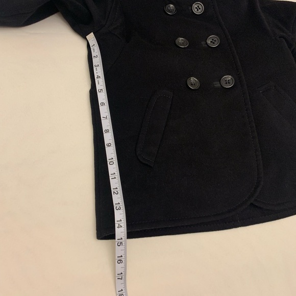 BCBG Maxazria black wool pea coat size XS - Picture 8 of 16